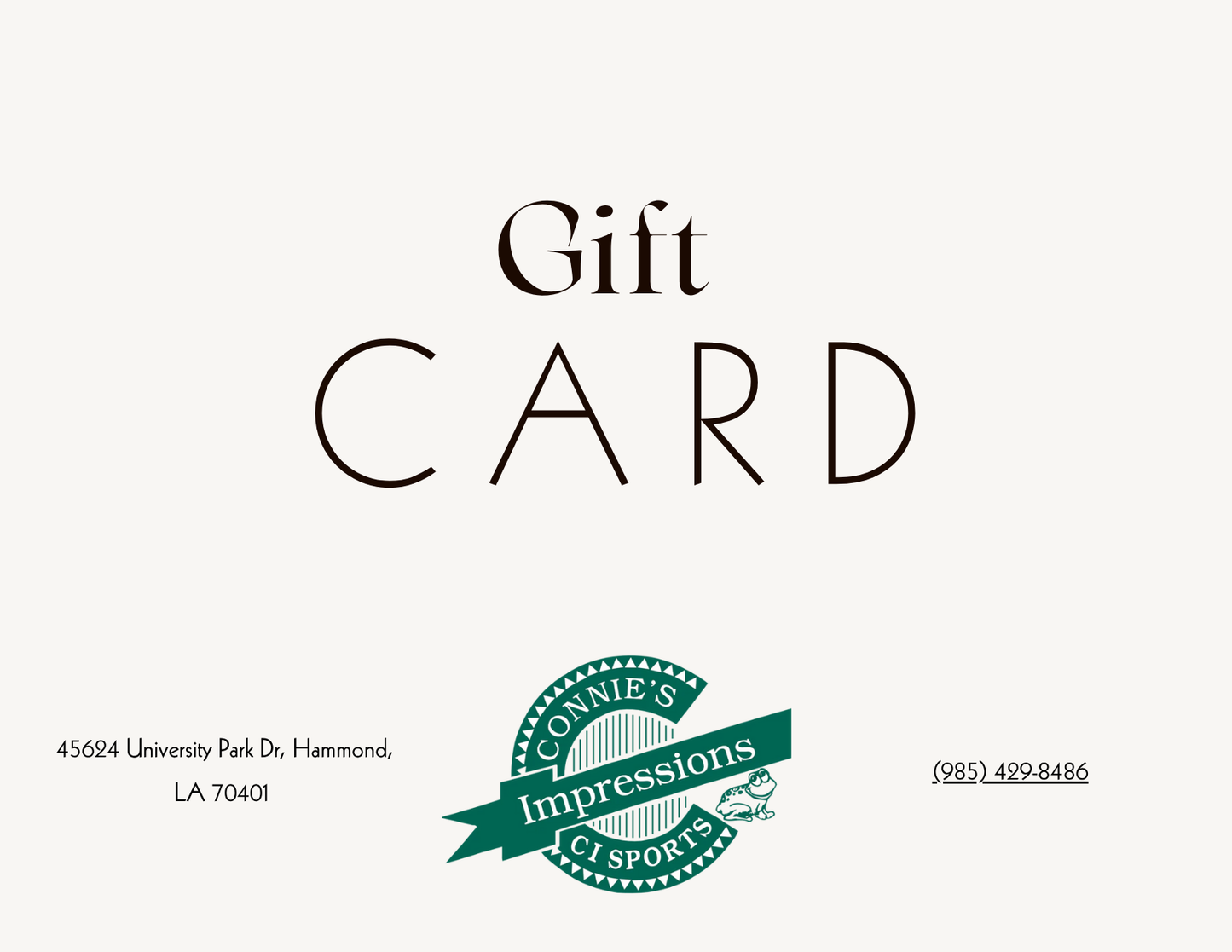 Gift Card
