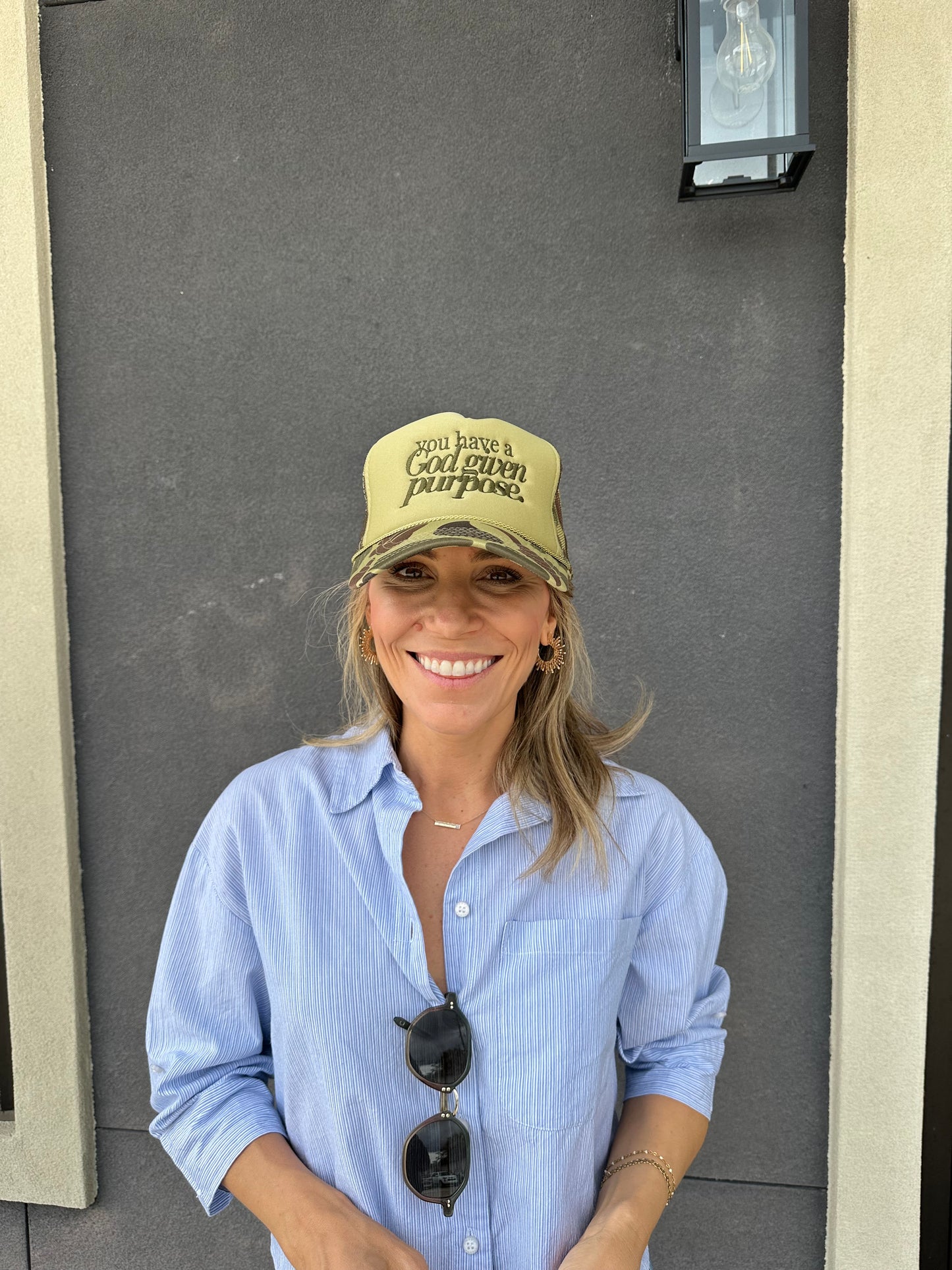 God Given Purpose Embr Cap