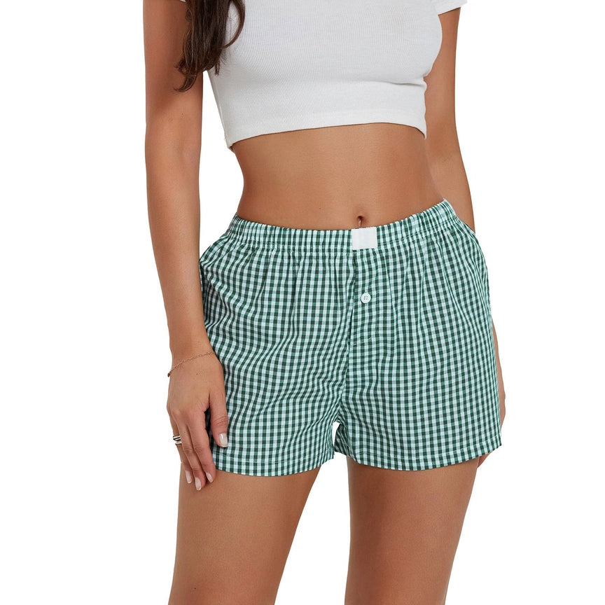 Gingham Shorts