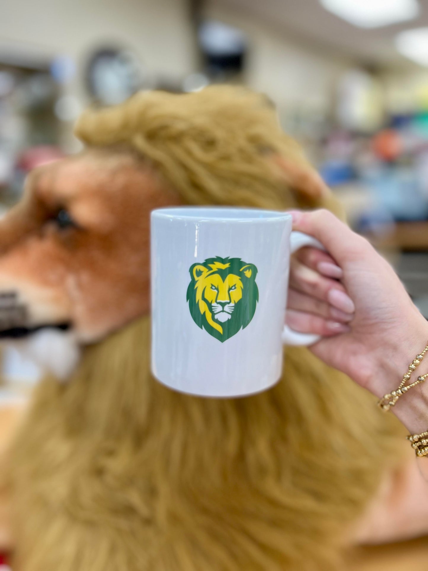 Lion Head Mug
