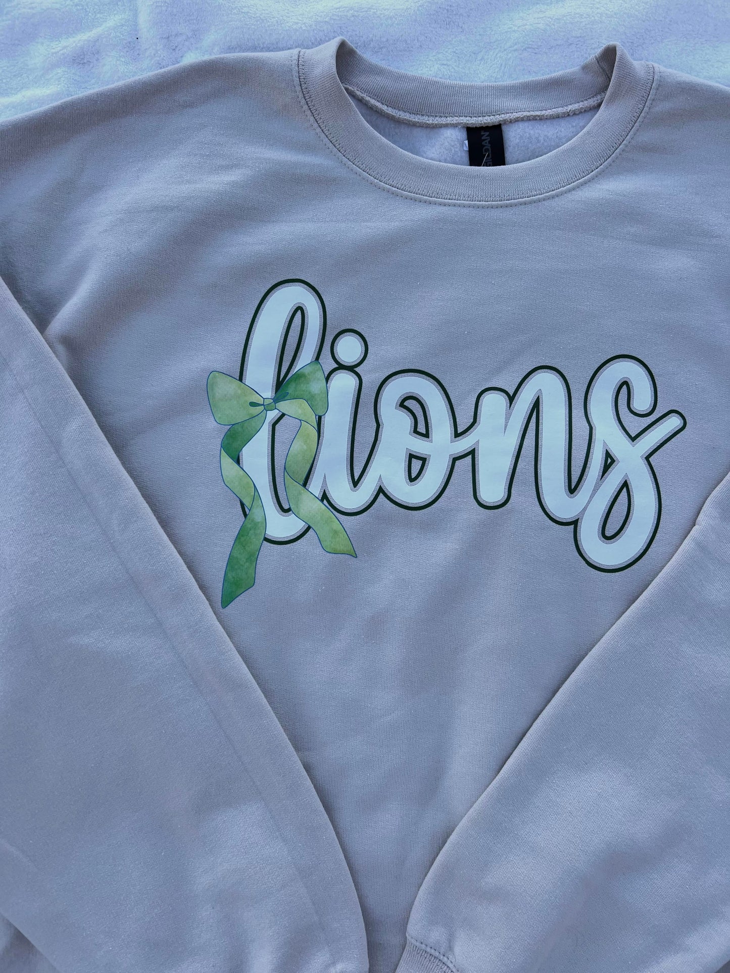 Lions Bow Sweatshirt