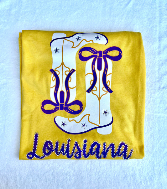 LA Boots Jewel Tee