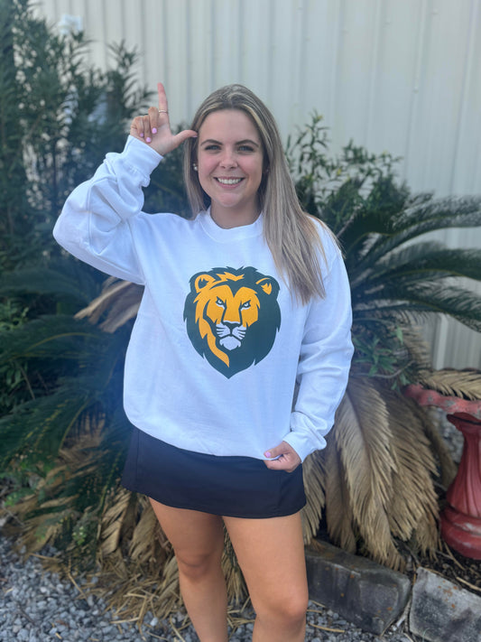 SLU Lion Head Sweatshirt