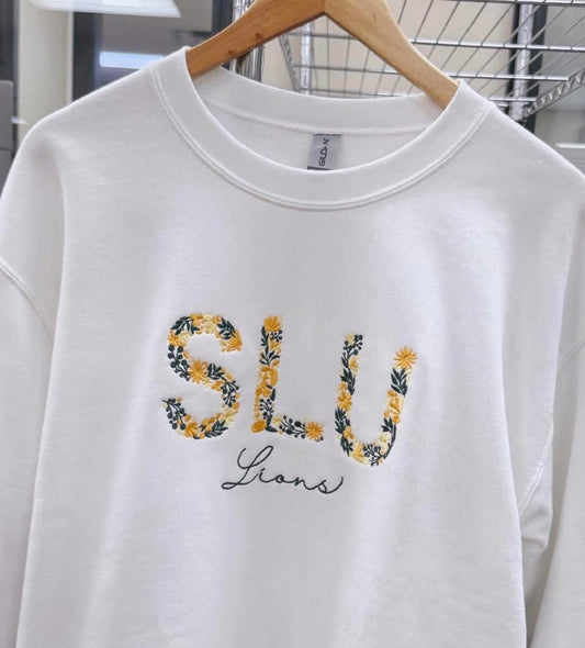 SLU Floral Sweatshirt